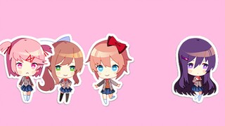 可爱的dokidoki桌面！