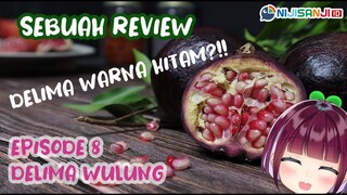 〔SEBUAH REVIEW #8〕Buah Delima tapi Warnanya Hitam?!【NIJISANJI ID | NAGISA ARCINIA】