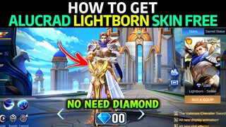 HOW TO GET ALUCARD LIGHTBORN - STRIKER SKIN FOR FREE || MOBILE LEGENDS BANG BANG