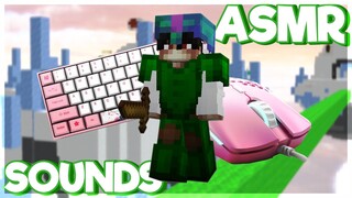 Keyboard + Mouse Sounds ASMR | Hypixel Bedwars