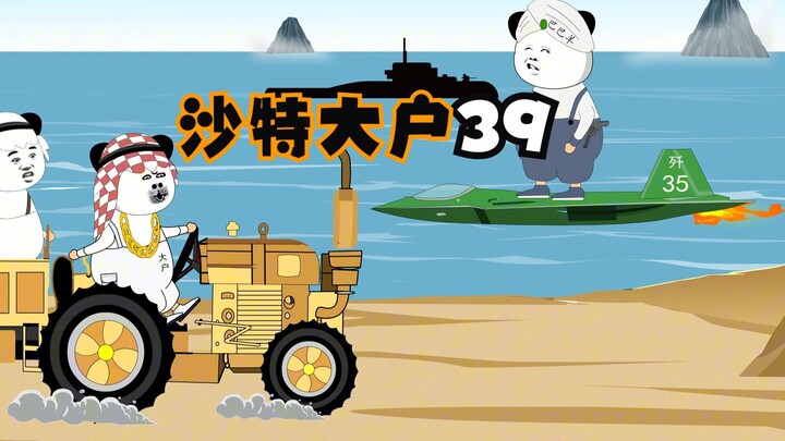 沙特大户39: 大户看到，巴巴羊在开歼35！
