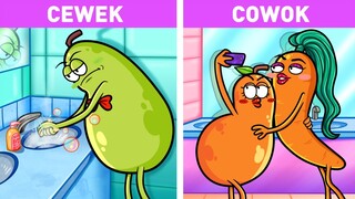 Cewek Vs Cowok | Situasi dan Prank Lucu