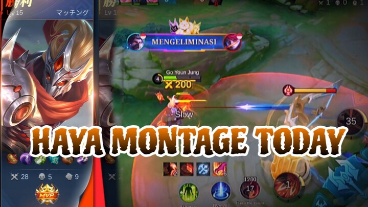 HAYA MONTAGE TODAY