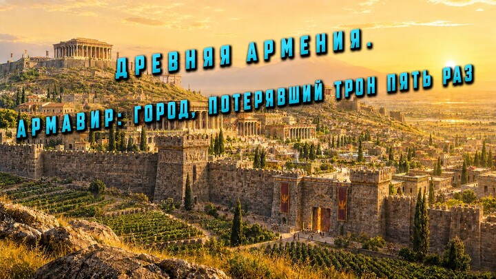 Древний Армавир | история забытой столицы Армении
