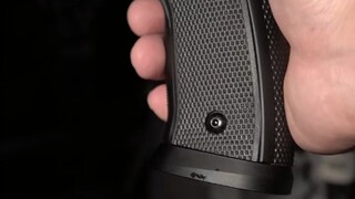 西格绍尔激光模型，后坐力是非常震手。