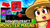How To Craft The Monster Magnet for LEVIATHAN | Blox Fruits Update 20