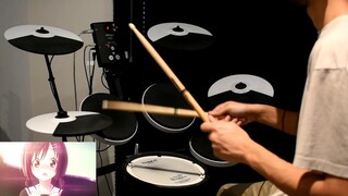 Hanayamata OP Full -【Hana wa Odore ya Irohaniho (花ハ踊レヤいろはにほ)】by Team "Hanayamata" - Drum Cover