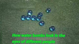 What Do Water Bullets Look Like To Different People?