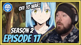 OFF TO BATTLE! | That Time I Got Reincarnated as a Slime Season 2 Episode 17 Reaction