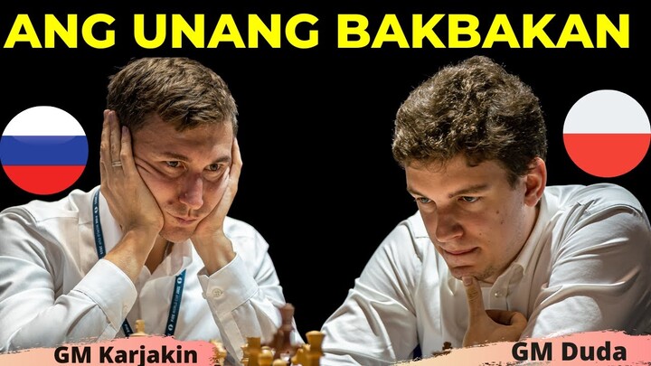 ANG UNANG BAKBAKAN! GM Karjakin VS GM Duda 2021 World Cup (Finals)