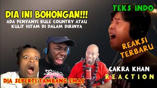 DIA INI BOHONGAN‼️ || CAKRA KHAN REACTION || TENNESSEE WHISKEY COVER