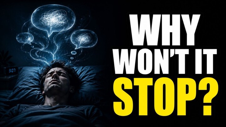Why Your Mind Won't Stop Talking When You Close Your Eyes