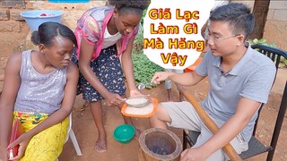 Làm Muamba của Châu Phi?||Xóm trọ Châu Phi|| Ahihi cuộc Sống châu Phi