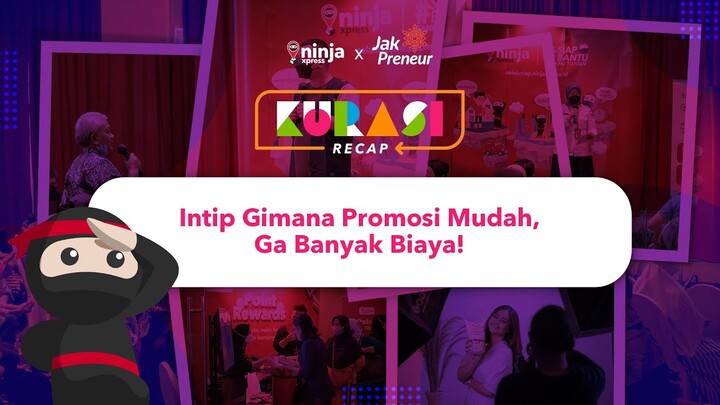 KURASI RECAP - JAKPUS | Tips Promosi Produk Mudah & Murah Cocok untuk UMKM