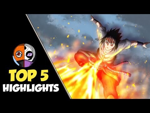 TOP 5! Sasuke TFS HIGHLIGHTS | Solo Attack Mission | Naruto x Boruto Ninja Voltage