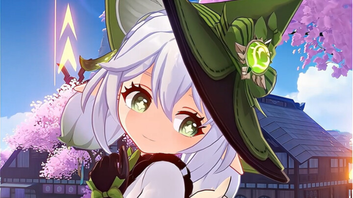 When Nahida gets the same new skin as Klee—so cute!