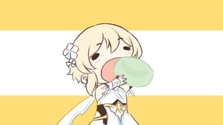 [Genshin Impact meme]0Peppermint(empty twins)