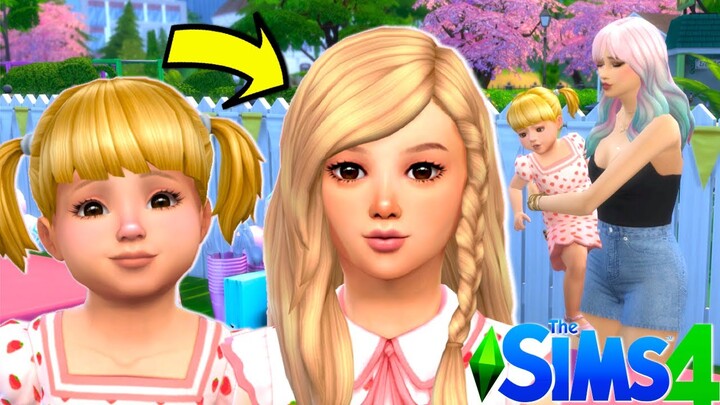 My Daughter Baby Goldie Sims 4 Birthday Pool Party - Titi Plus