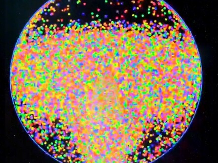 كلما هربت من كرة واحدة، تُضاف 200 كرة جديدة #أشكال هندسية #رسوم متحركة للكواكب