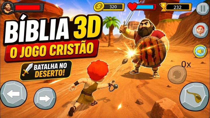 Bíblia 3D- Jogo EVANGÉLICO- Turma do Nane.