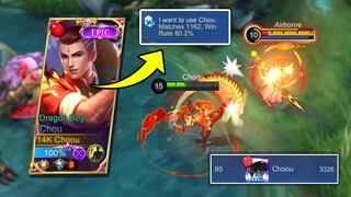 TOP GLOBAL CHOOU IS BACK!! ( easy rotation ) + SKIN GIVEAWAY