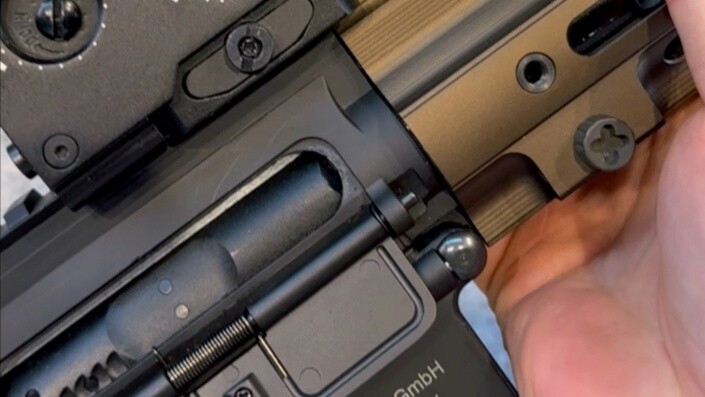 hk416 shell throwing toys