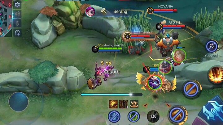 di saat tank montage disitulah team panen kill