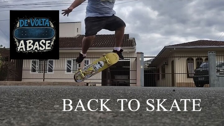 Voltei a Andar de Skate aos 43 Anos! _ De Volta à Base #01 - Ollie e Flip