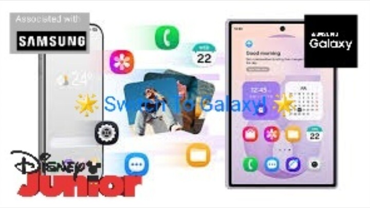 Switch To Galaxy! 📱📲🌌 | Samsung's All About Switching: Smart Switch Show | @disneyjr