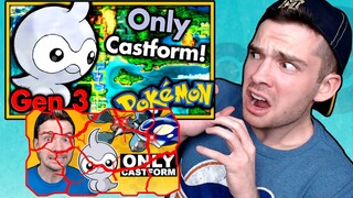PokéTuber Reacts to Beating Emerald With Only Castform