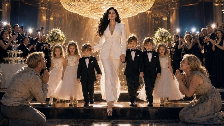He Abandoned His Pregnant Wife. 5 Years Later, Her 5 Secret Genius Kids Make Him Grovel In Rain.
