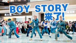 BOY STORY参加5.20北京随机舞蹈路演+互动环节