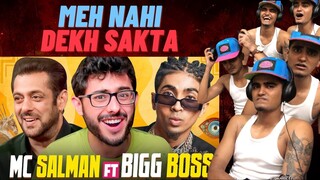 MC SALMAN FT BIGG BOSS - CARRYMINATI | REACTION