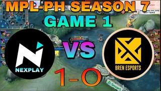 NXP VS BREN (GAME 1) MPL-PH SEASON 7