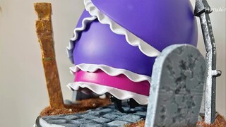 3D printing paint makes the beautiful girl Shalltear walking on the path to the underworld