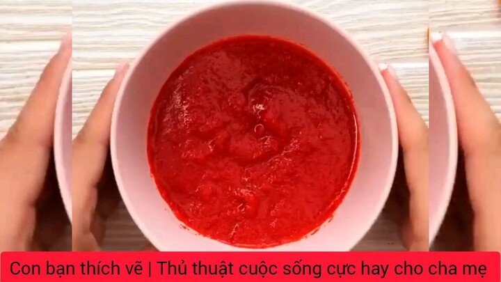 Con bạn thích vẽ thủ thuật cuộc sống cực hay cho cha mẹ