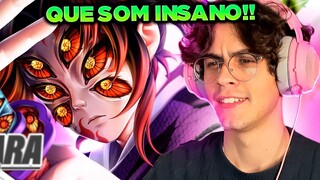 BASARA TA INSANO! | REACT - Deus da Lua | Kokushibo (Demon Slayer) | Basara