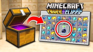 25 SECRETS in Minecraft 1.18 CAVES & CLIFFS!