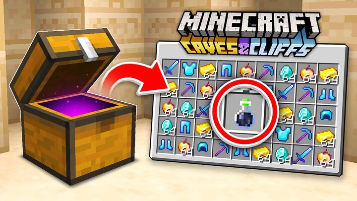 25 SECRETS in Minecraft 1.18 CAVES & CLIFFS!