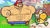 Mario vs Koopa! Percepat animasi Super Mario 64! 【Pilihan animasi Cas van de Pol】