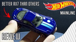 Hot Wheels Blue Mazda RX7 Review