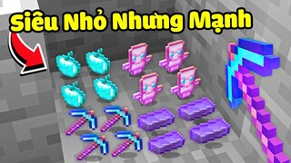 Minecraft nhưng bạn sở hữu Vật Phẩm Siêu Nhỏ (nhưng mạnh)