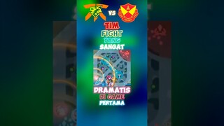 Tim fight yang sangat dramatis di game pertama 🥶🙌🔥 #wiamungtzy #m6