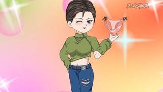 สาวงามของโรงเรียนลากฉันไปซื้อชุดชั้นใน เสมียนก็มอบชุดชั้นในสตรีให้ฉันชุดหนึ่ง