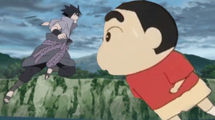 Crayon Shin-chan vs.Uchiha Sasuke (Bagian 1)