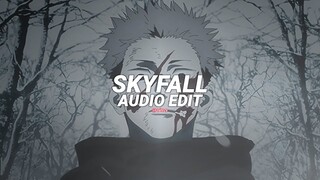 skyfall (where you go, i go) - adele [edit audio]