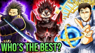 Their Power is SO BROKEN, THEY BECOME GOD-Like! The Strongest Magic in Black Clover RANKED.