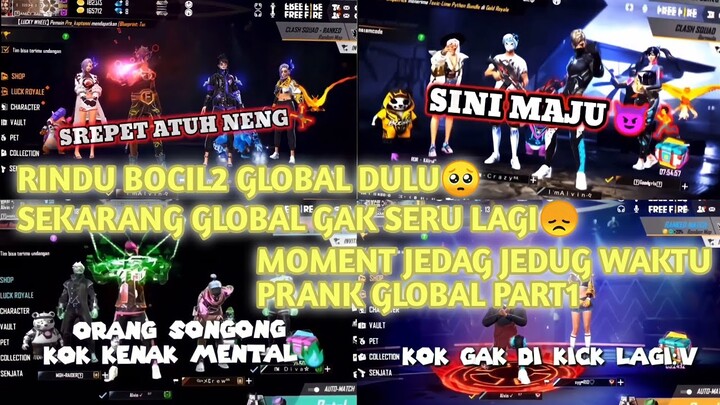 MOMEN JEDAG-JEDUG PRANK GLOBAL FREE FIRE 2020-2021 PART1!!!