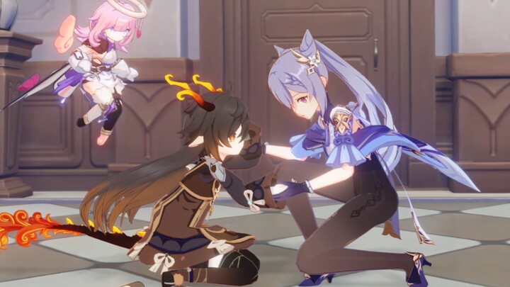 การพบกันครั้งแรกของเค่อเหมาเหมาและองค์หญิงน้อย