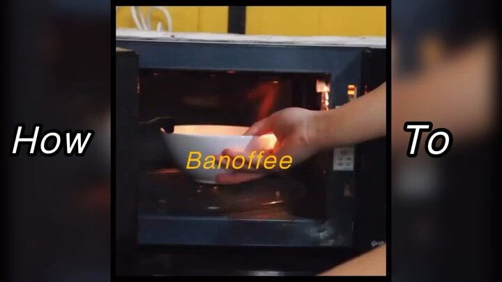 Banoffee Homemade 🍫🤤 อร่อยง่ายๆทำเองได้ไม่ง้อเตาอบ!
